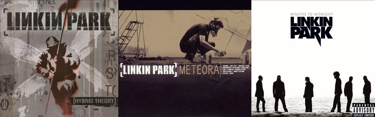 Linkin Park 3-CDs : Hybrid Theory / Meteora / Minutes to Midnight